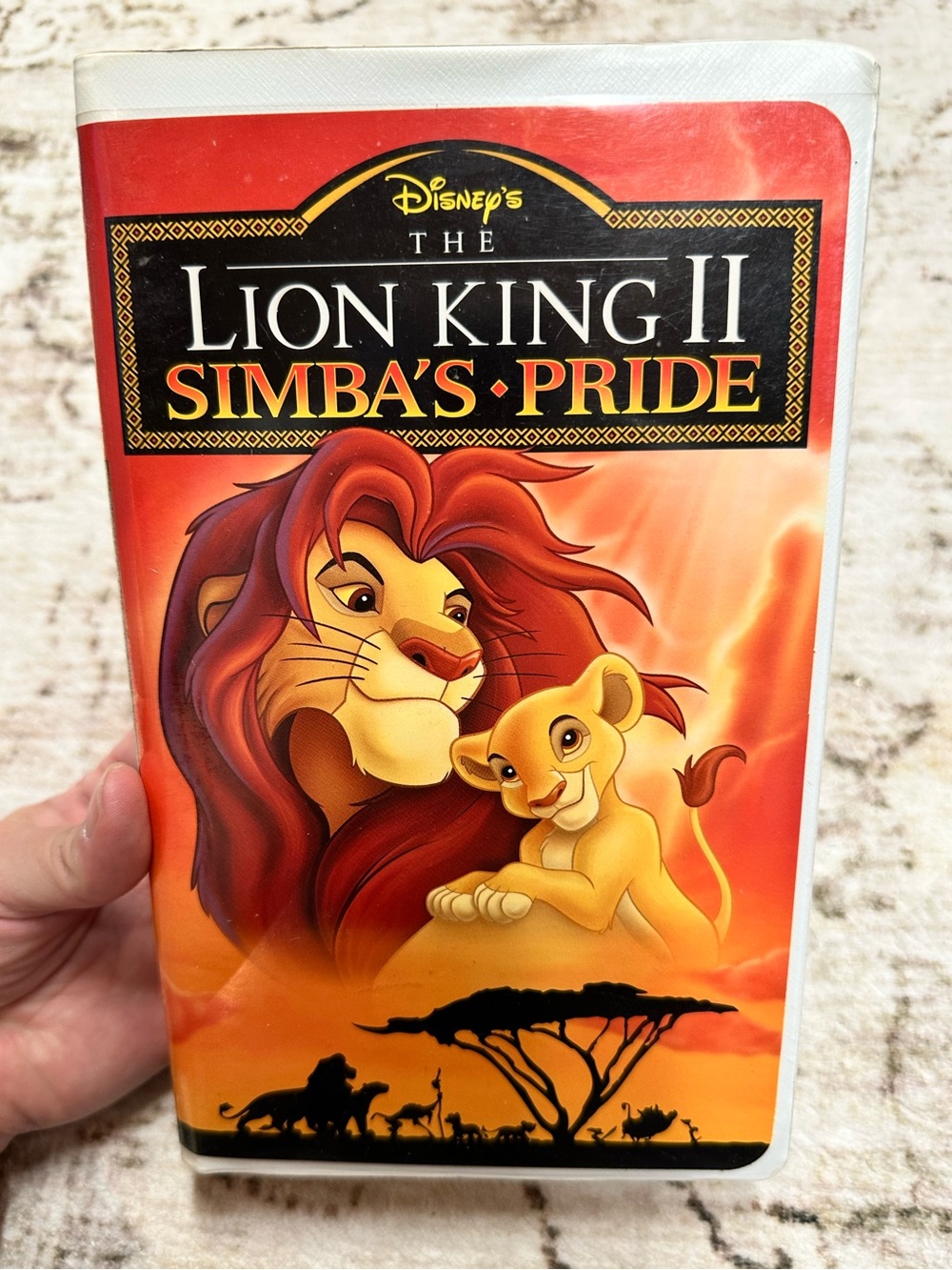 1998 The Lion King II: Simba's Pride VHS – Walt Disney Masterpiece Collection